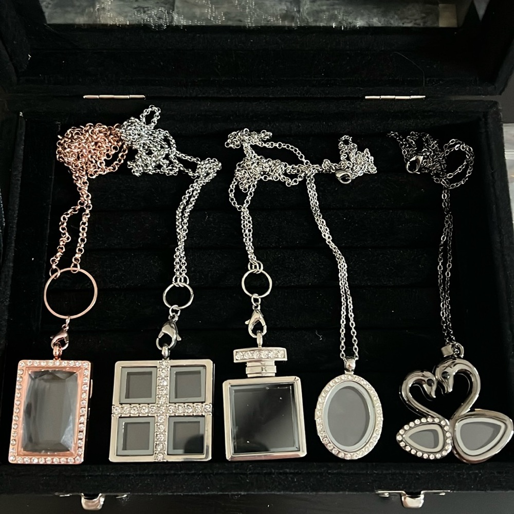 Build your own gemstone locket necklace!! - Picture 2 of 7